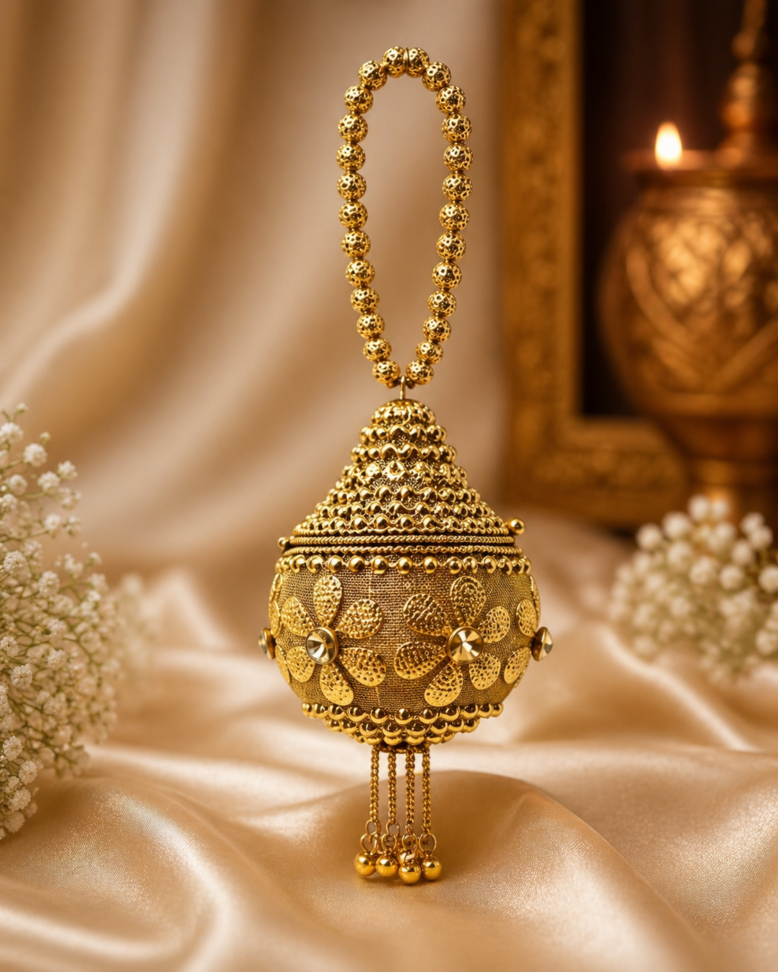 Designer Metal Potli Bag